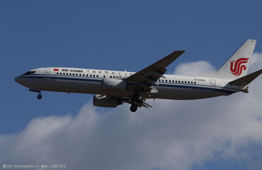 国航波音737客机图片