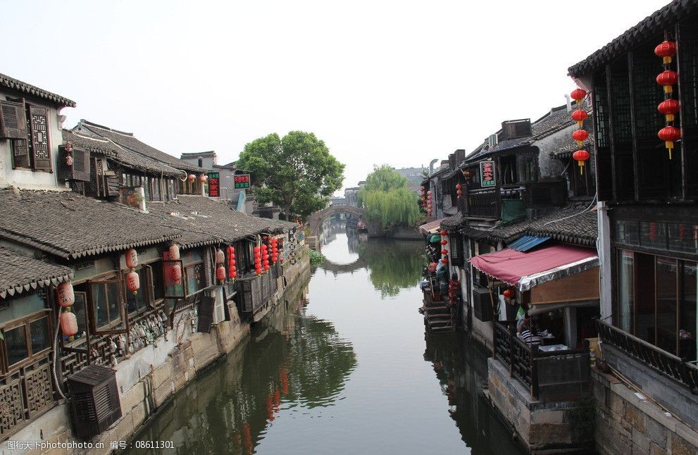 小桥流水人家图片