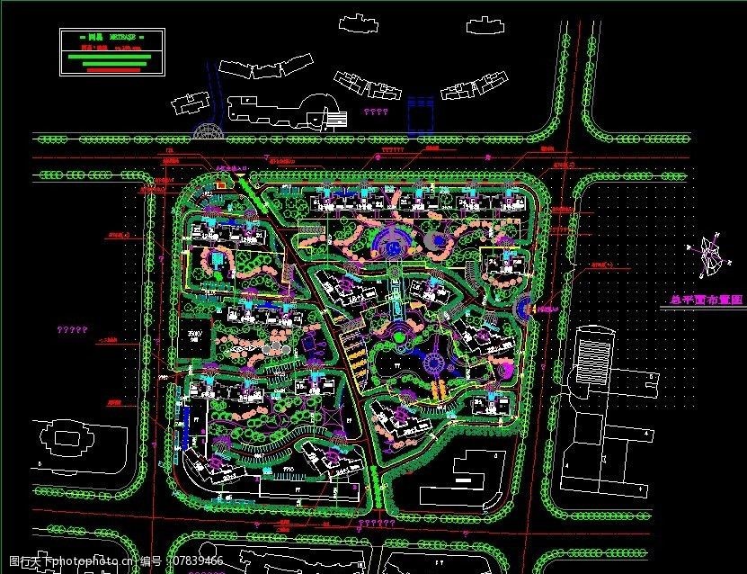 关键词:花园规划 某小区 花园 规划图 平面图 花园设计 室内图片 树木