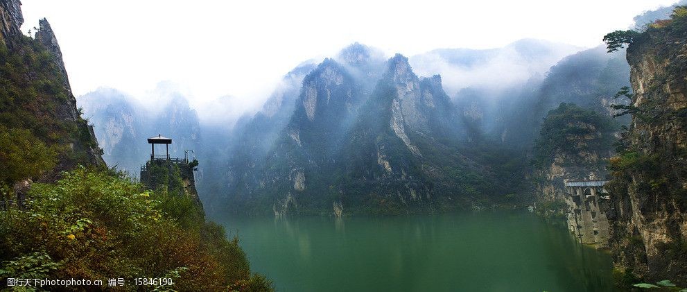 焦作峰云台山峰林峡图片