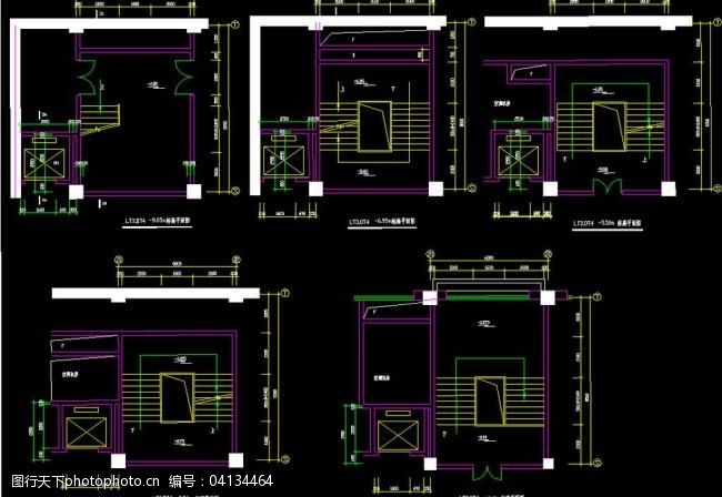 cad 电梯 柜台 花园 环境设计 货架 建筑设计 楼梯 平面图 商场 自动