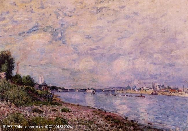 alfredsisley0196法国画家阿尔弗雷德西斯莱alfredsisley印象派风景