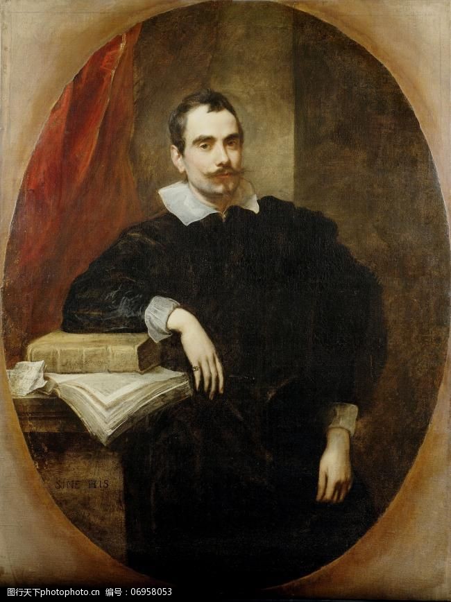 anthonyvandyck-ottavianocanevari,1627英国画家安东尼凡戴克anthony