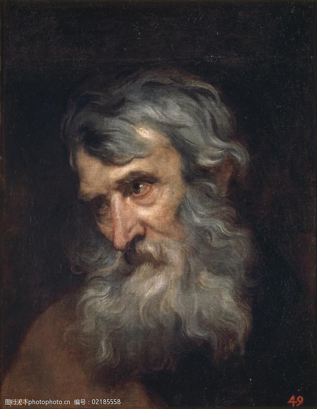 dyck,antonvan-cabezadeanciano,1618-20英国画家安东尼凡戴克anthony