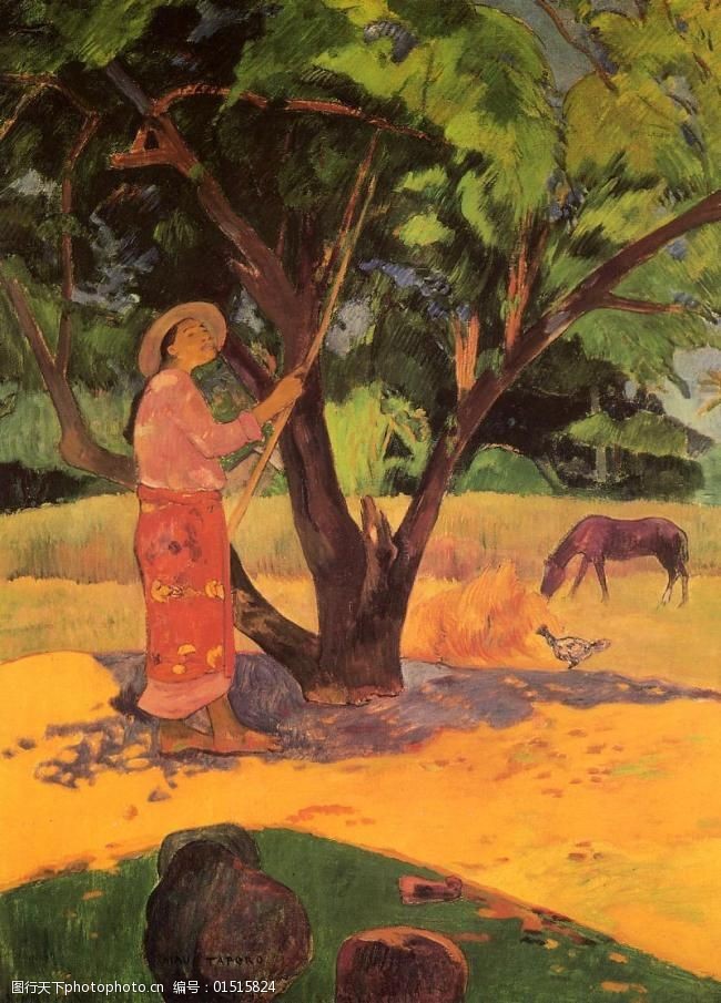 paulgauguin0003法国画家保罗高更paulgauguin后印象主义风景人物田园