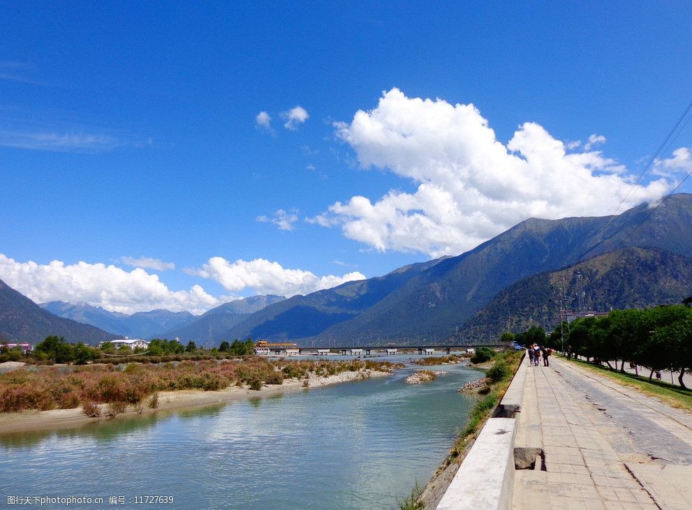 西藏川藏线自然风景图片