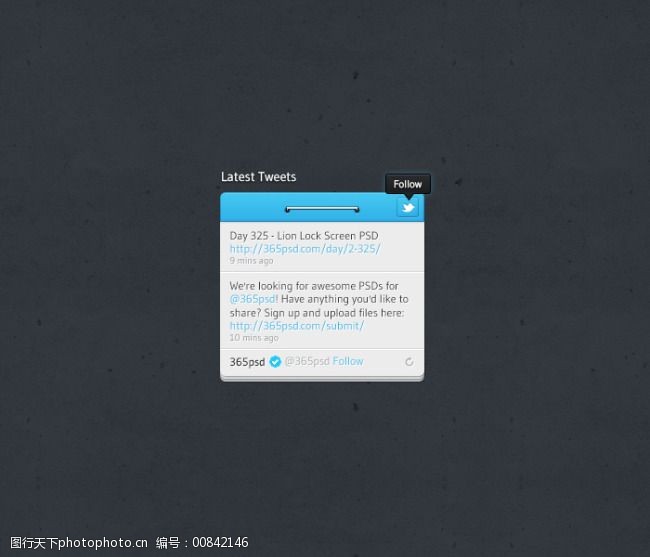 推特手机Widget设计