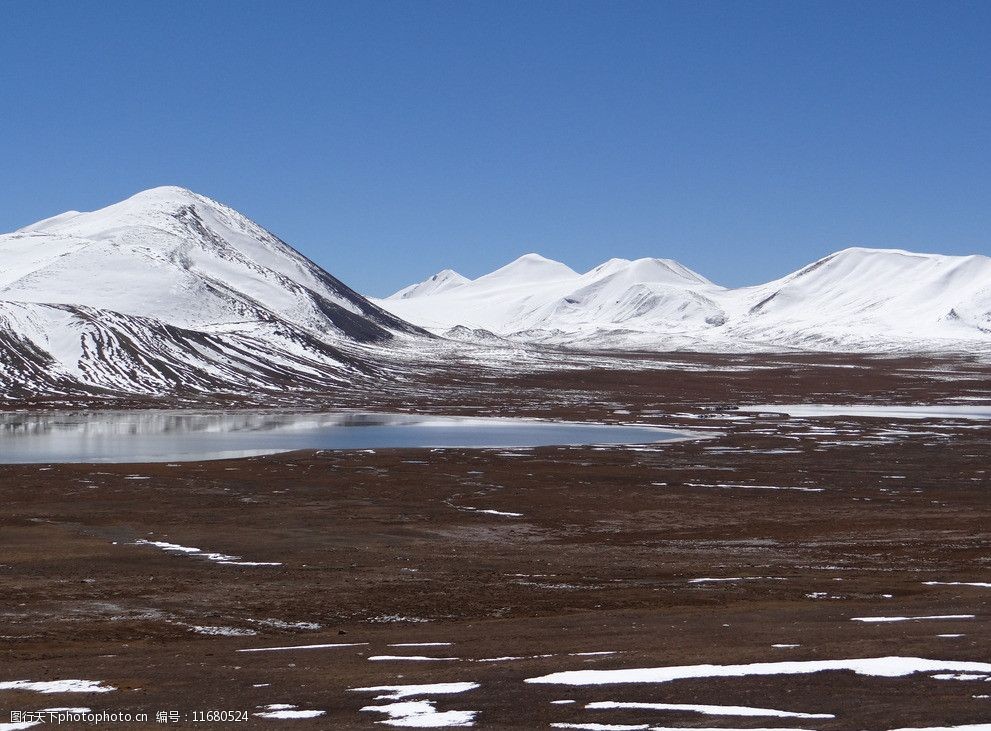 西藏雪山图片