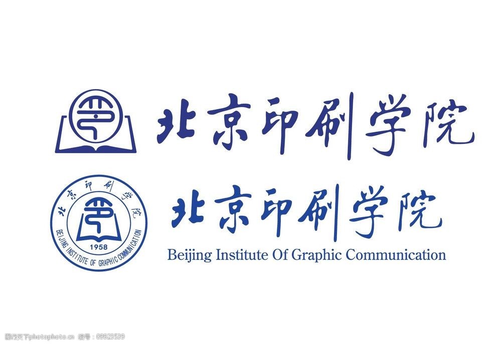 北京印刷学院logo图片