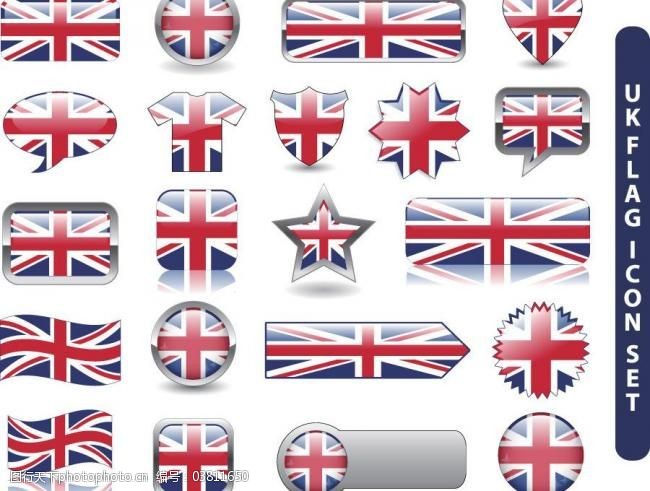 英国国旗图标图片