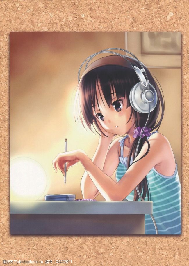 关键词:戴耳机的少女免费下载 可爱 美女 日本动漫 少女 戴耳机 轻音