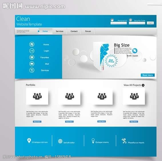 网站设计图片图片-图行天下图库
