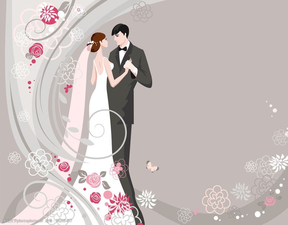新郎新娘婚礼图片