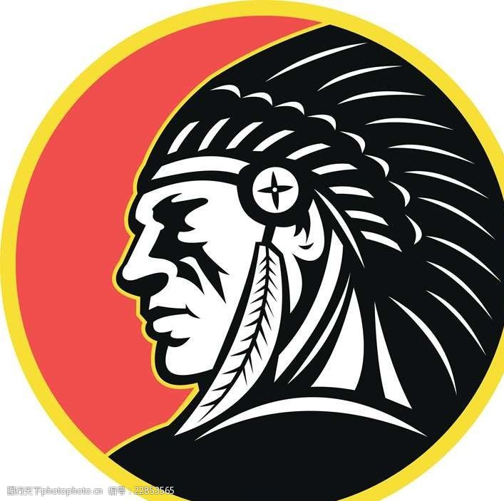 原始人图标 原始人素材 印第安人设计 小图标 小标志 图标 logo 标志