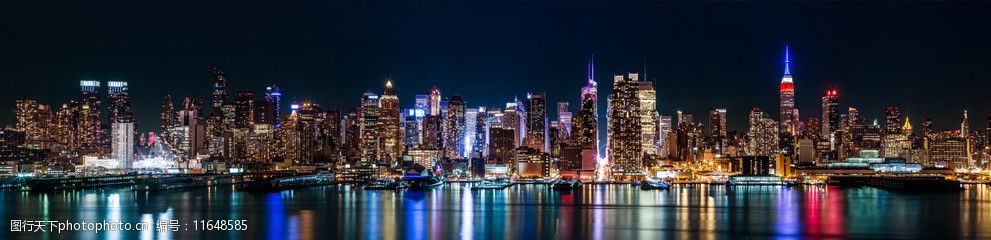 城市夜景图片