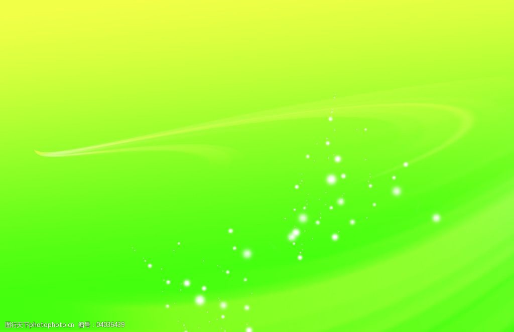 黄绿色炫彩背景图