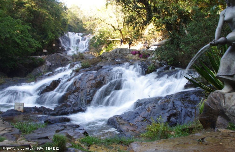关键词:印度堪培拉瀑布 青山 瀑布 绿水 溪流 太阳 自然风景 旅游摄影