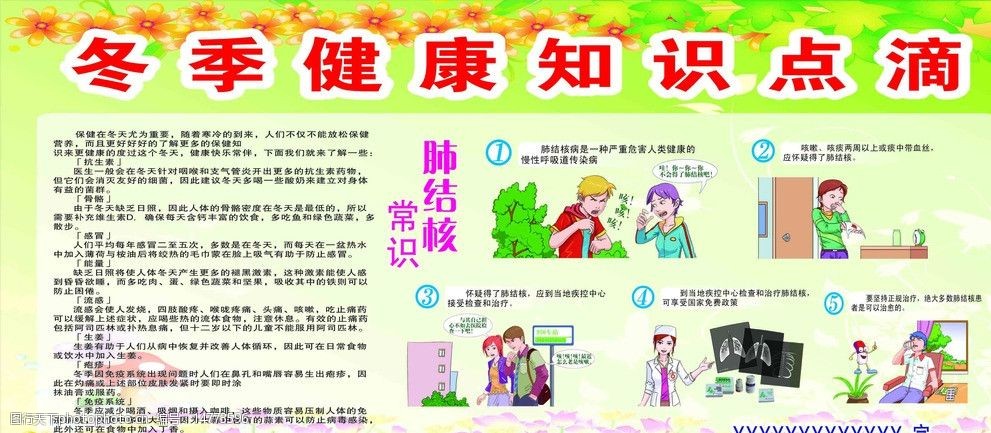 冬季健康知识图片