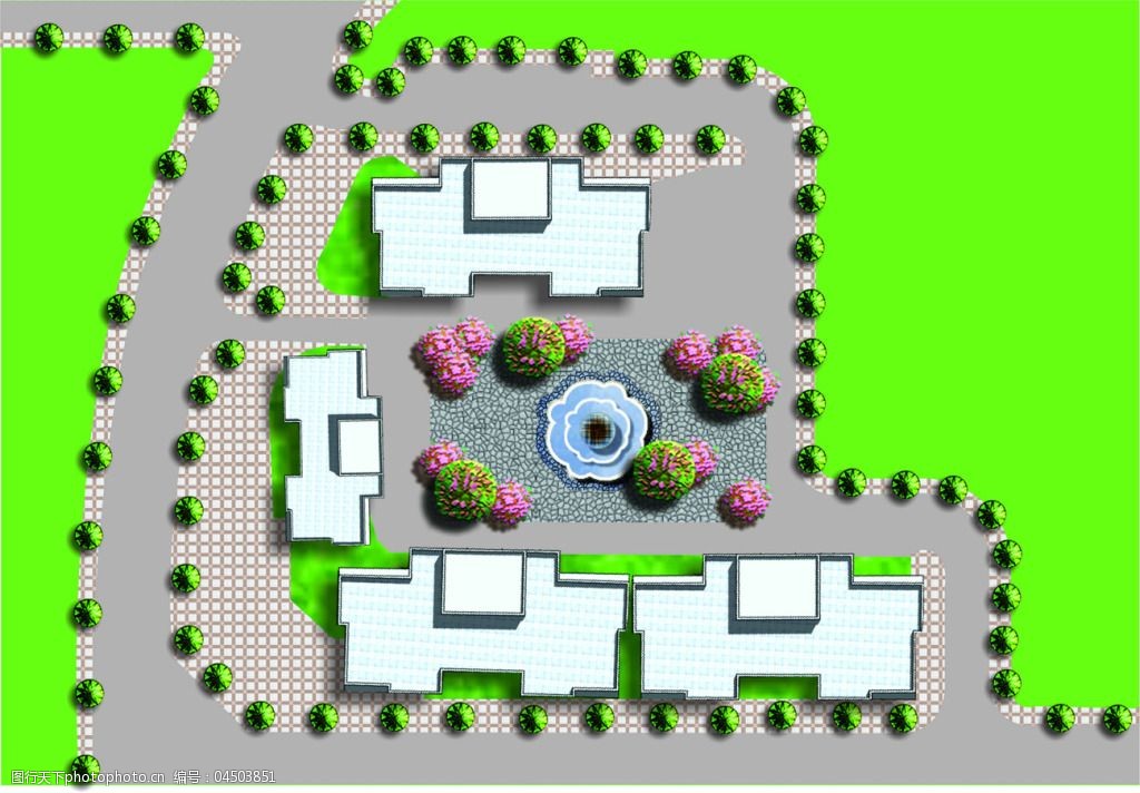 关键词:绘制建筑景观效果免费下载 建筑 景观效果图 鸟瞰图 绘制建筑
