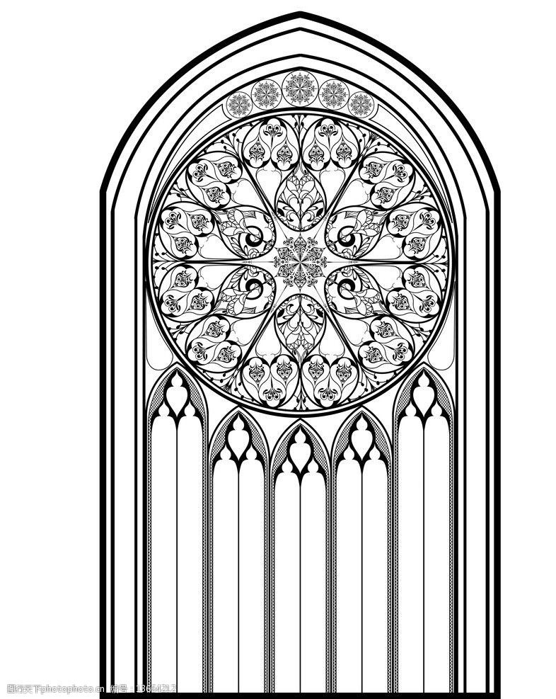关键词:欧式教堂 窗花 欧式 花纹 教堂 背景 源文件 psd分层素材 300