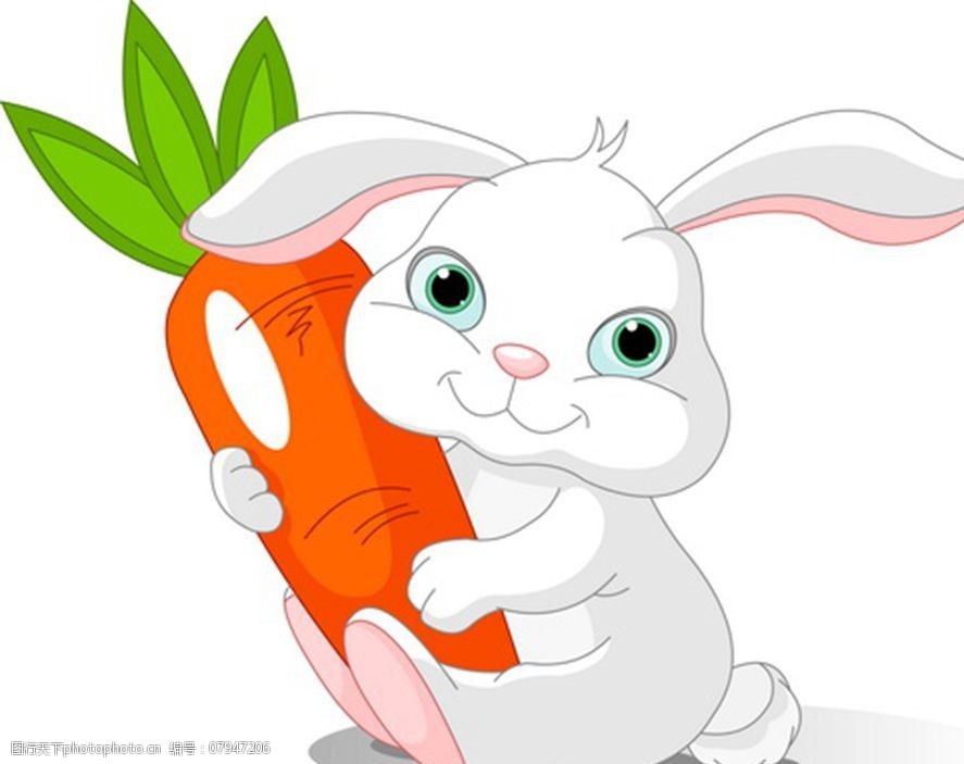 关键词:小白兔胡萝卜 小白兔 胡萝卜 红萝卜 蔬菜 卡通蔬菜 卡通设计