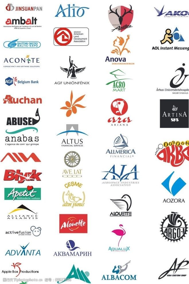 国外商标设计 标志 商标设计 loge 矢量标志 商标素材 企业logo标志
