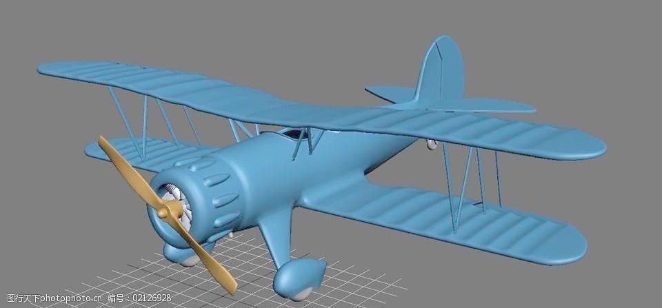 关键词:韦科双翼飞机免费下载 航空 3d模型素材 建筑模型