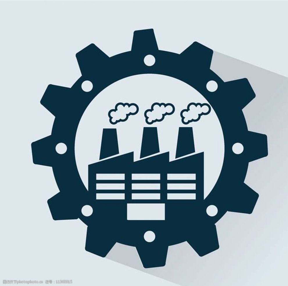 工业图标 工业设计 工业生产 环境污染 污染环境 工业标志 工业logo