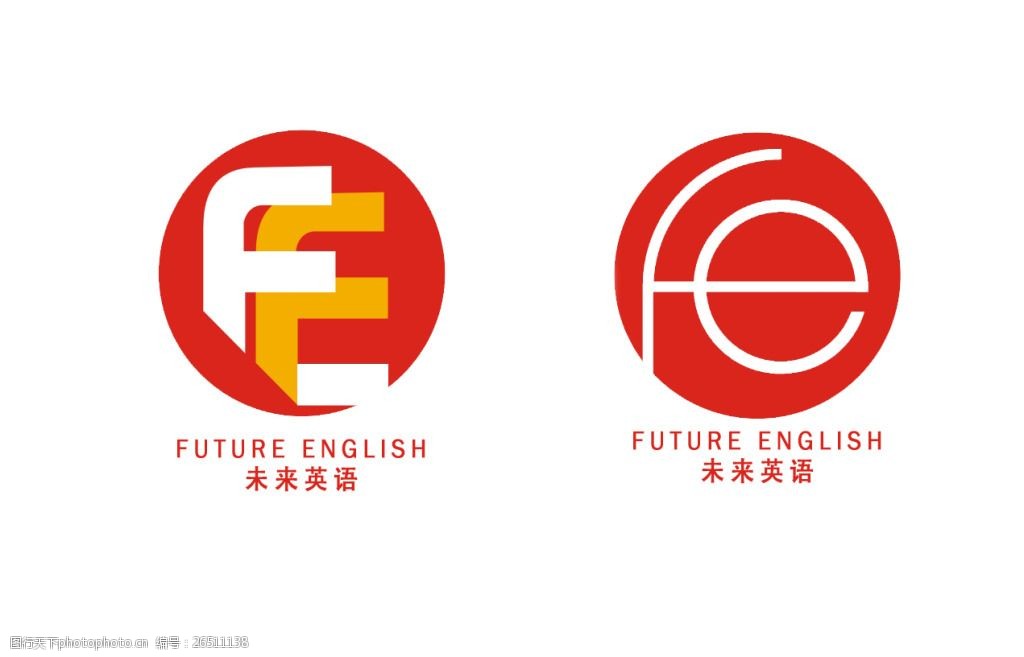 关键词:未来英语felogo设计 未来英语 fe字字母 logo设计 红色 psd