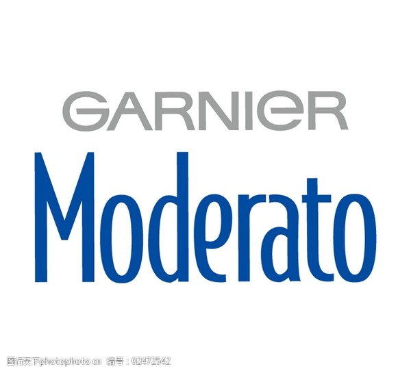 garnier_moderatologo设计欣赏garnier_moderato化妆品标志下载标志