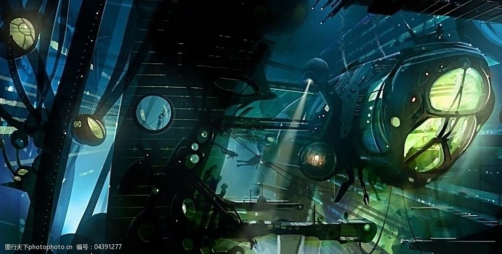 宇宙空间站图片