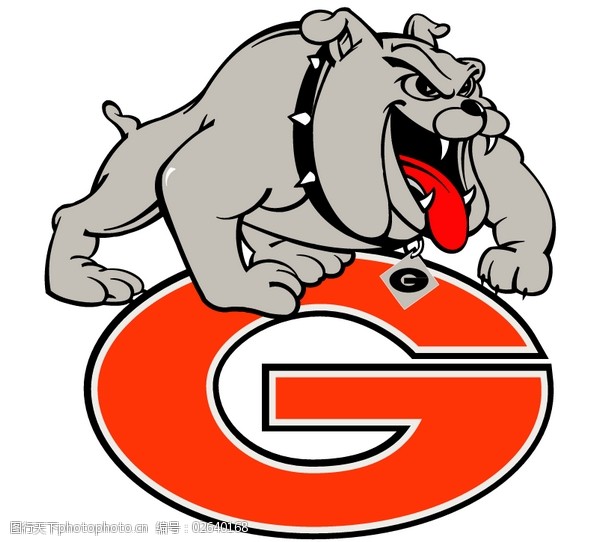 georgia_bulldogs(1)logo设计欣赏georgia_bulldogs(1