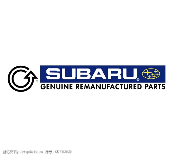 subaru_genuine_remanufactured_partslogo设计欣赏subaru_genuine