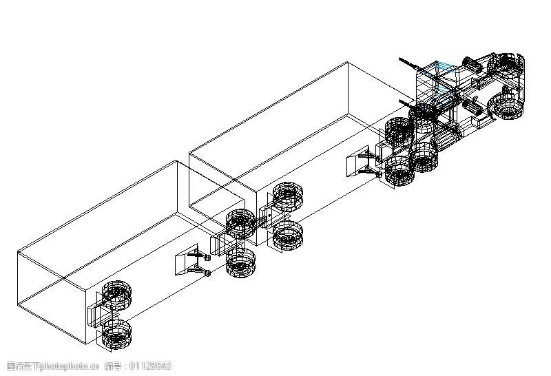 关键词:十二轮双节大货车免费下载 3d cad 车轮 交通 模型 汽车 十二
