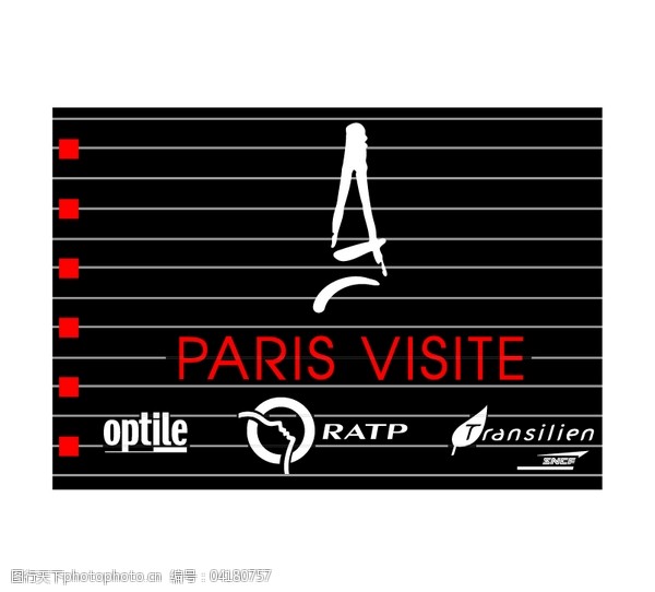 paris_visite_2logo设计欣赏paris_visite_2旅游网站标志下载标志设计