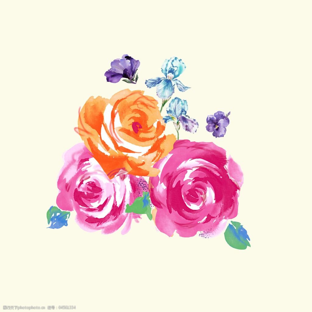 花朵 免费下载 位图 植物 pop原创 面料图库 服装设计 图案花型