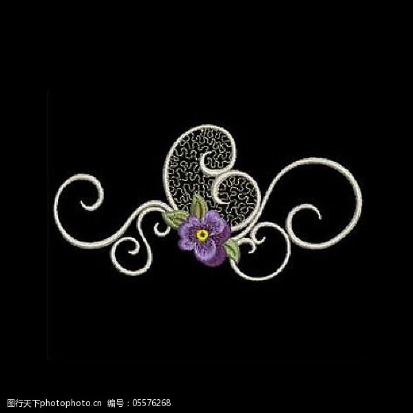 花朵 花纹 免费下载 绣花 植物花纹 面料图库 服装设计 图案花型