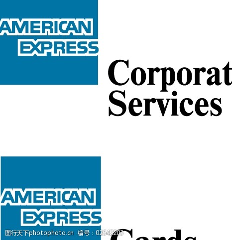 americanexpresslogo设计欣赏美国运通标志设计欣赏