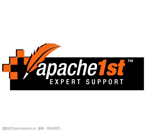 apache1stlogo设计欣赏足球和娱乐相关标志-apache1st