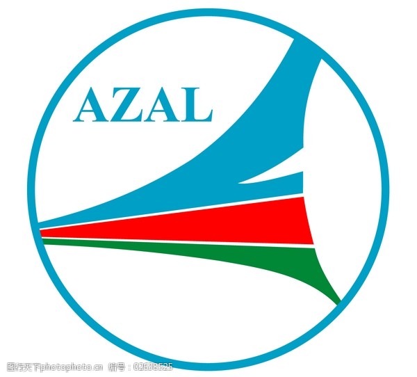 azerbaijan_airlineslogo设计欣赏azerbaijan_airlines民航公司logo