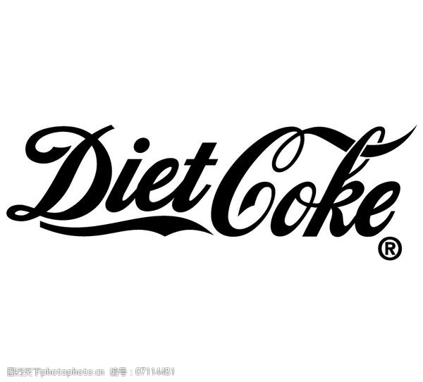 dietcokelogo设计欣赏传统企业标志-dietcoke下载标志