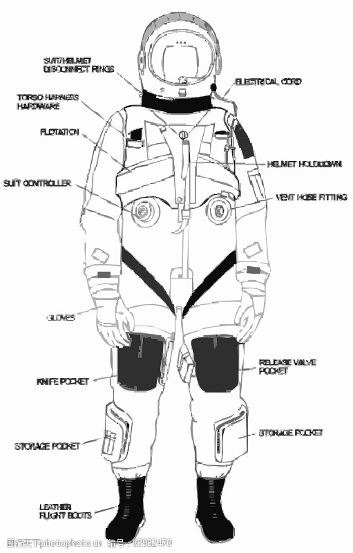 nasa的飞行服开发图像276-32437图片-图行天下图库