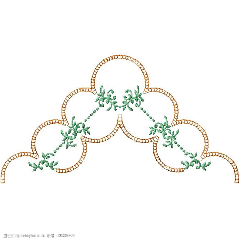 关键词:绣花免费下载 服装图案 免费下载 绣花 成熟优雅女装 领圈 领