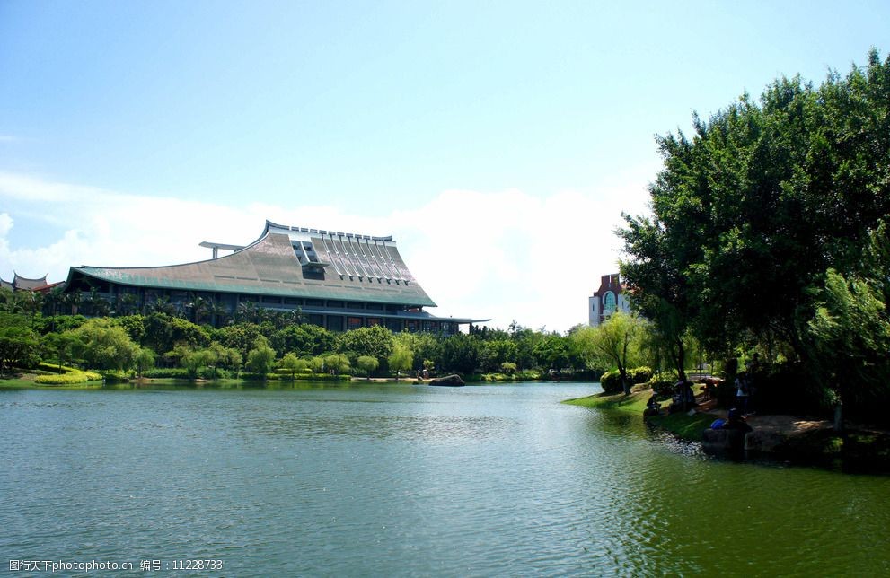 厦门大学芙蓉湖图片