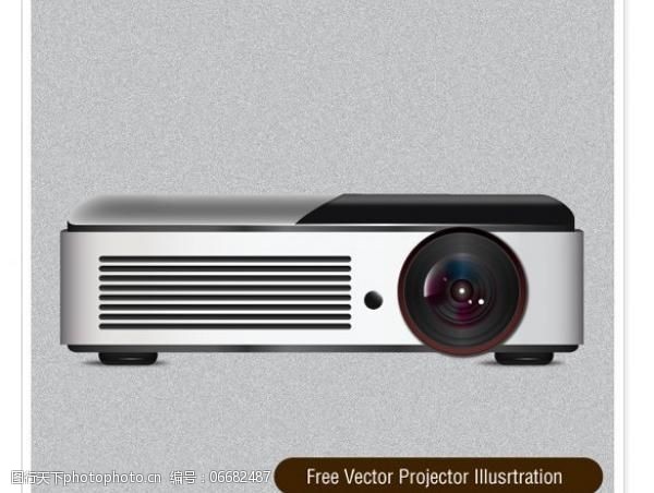 光滑的向量投影图