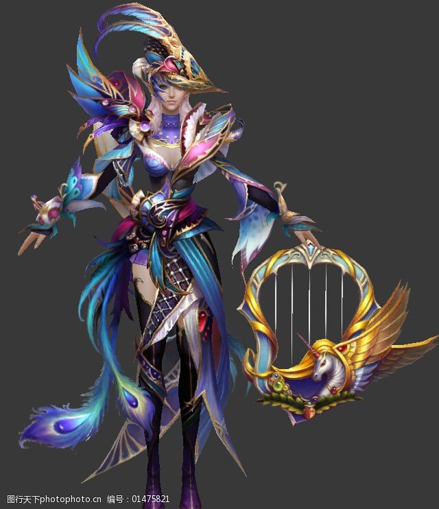 神魔大陆模型下载
