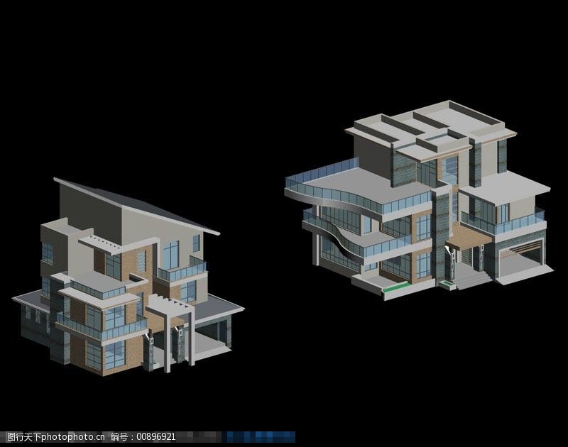 关键词:高大独栋建筑模型免费下载 3d素材 别墅 max建筑模型 独栋建筑