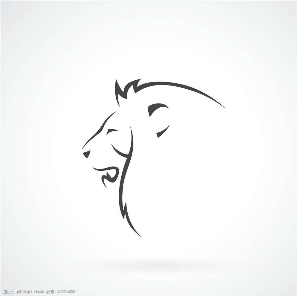 狮子图标 狮子 雄狮 狮子王 森林之王 狮子动物 狮子标志 狮子logo