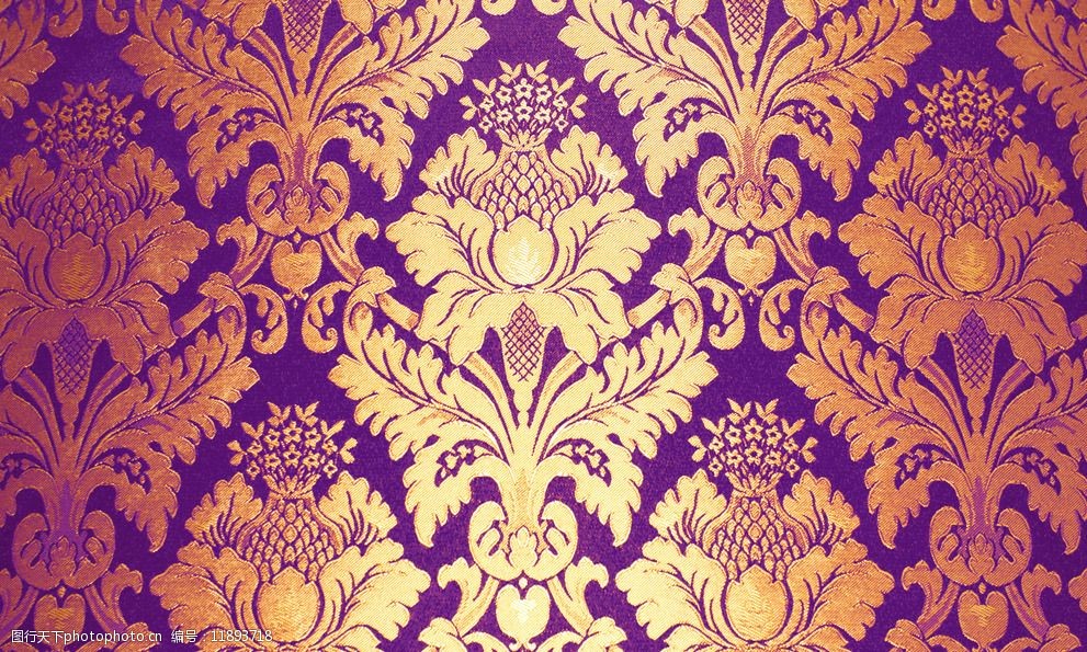 紫色高档宫廷花纹背景图片