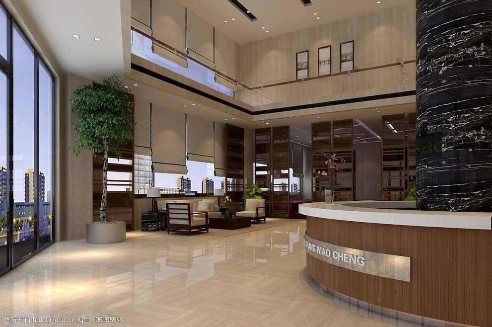 关键词:售楼大厅 房地产 售楼处 室内装修 布置 室内图 植物 前台 3d